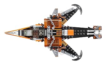 【ニャン】【箱&袋付】ローレライ シャークスキン LEGO 70601 Sky Shark Set Parts List